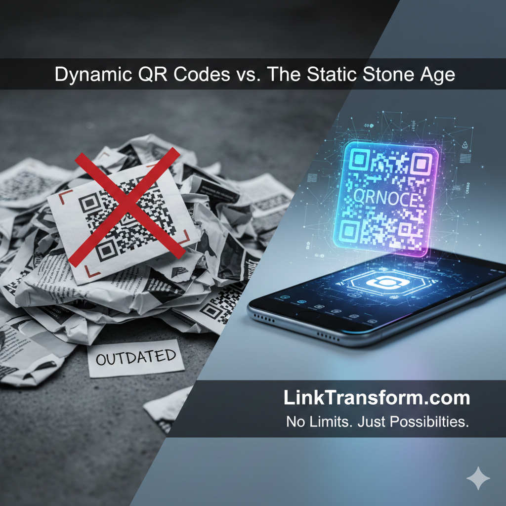 Stop Paying for Reprints: Dynamic QR Codes vs. The Static Stone Age
