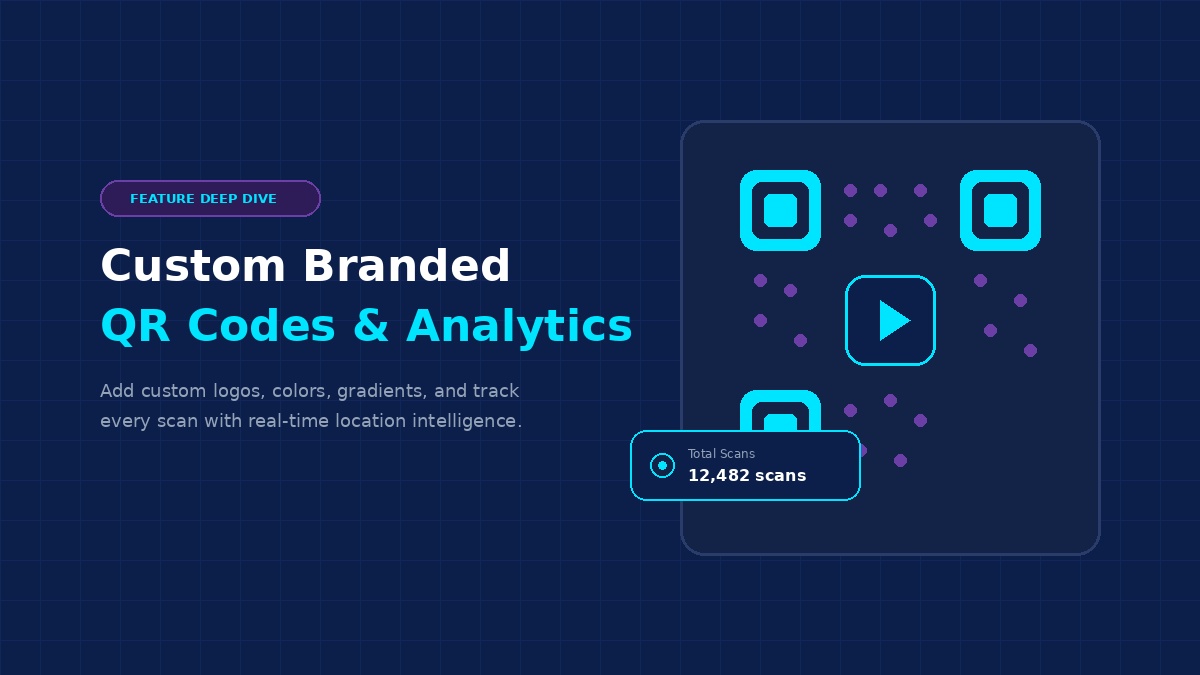 How to Add a Custom Logo and Colors to QR Codes (And Track Every Scan)